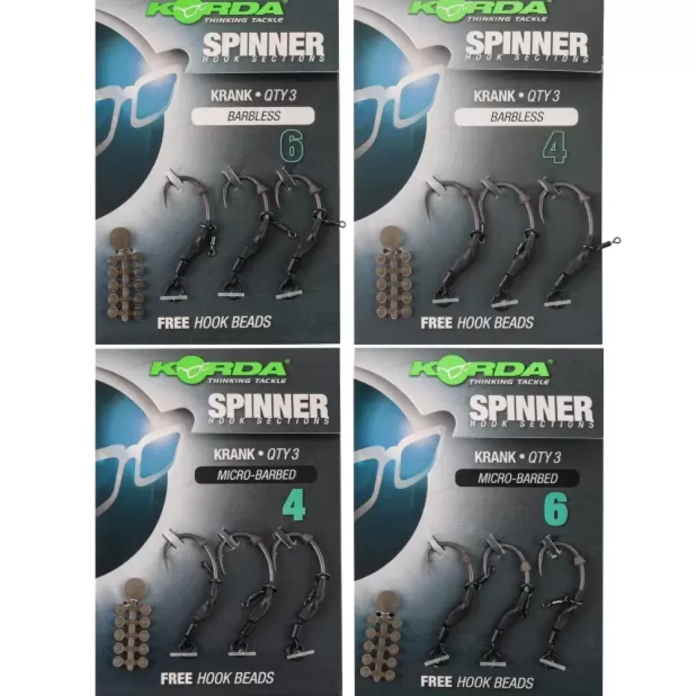 Korda Spinner Hook Sections Krank- Rigs | Carp Essentials