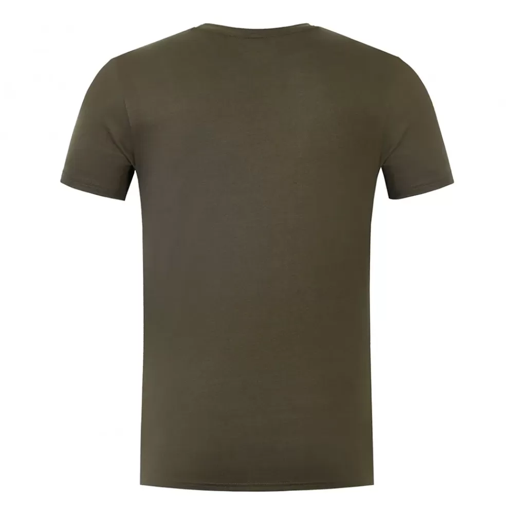 Korda Submerged Olive Green Fishing T-Shirt- Clothing