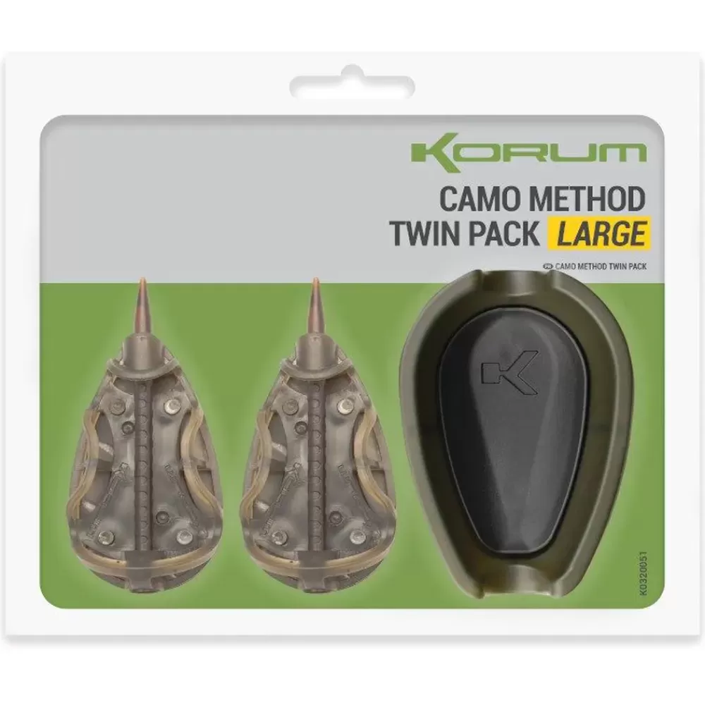 Korum Camo Method Feeder Fishing Twin Pack