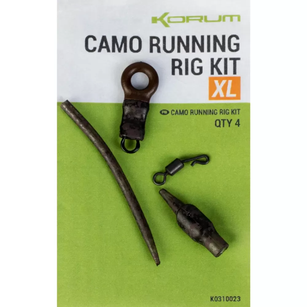 Korum Camo Running Fishing Rig Kit XL