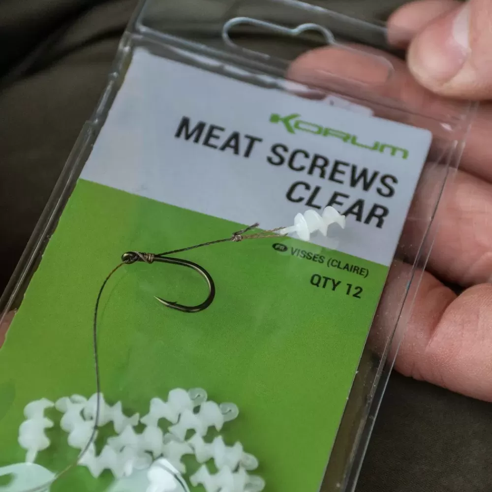 Korum Clear Meat Screws