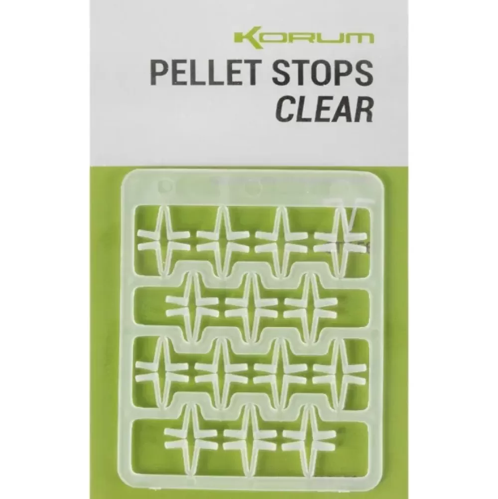 Korum Clear Pellet Stops