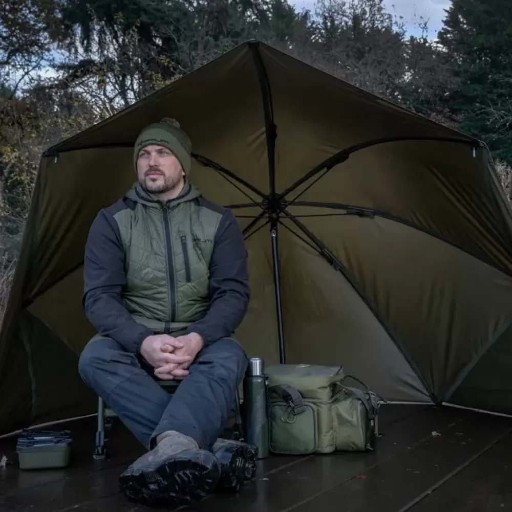 Korum Progress Graphite Brolly Shelter 50"