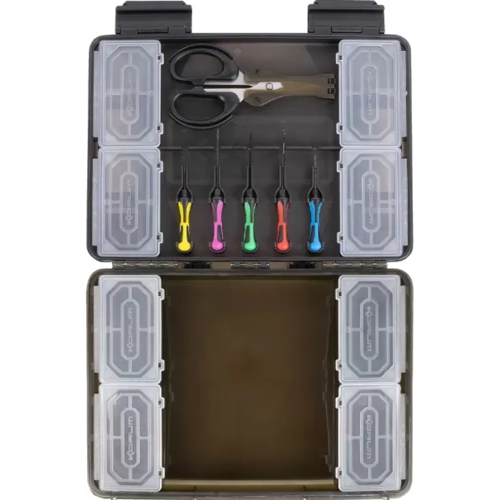 Korum Slim Blox Loaded Tackle Box