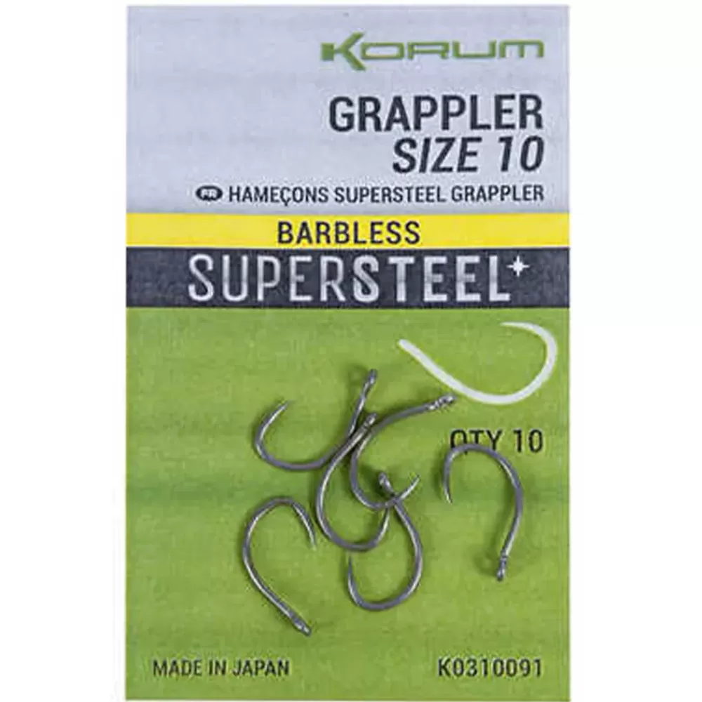 Korum Supersteel Grappler Hooks