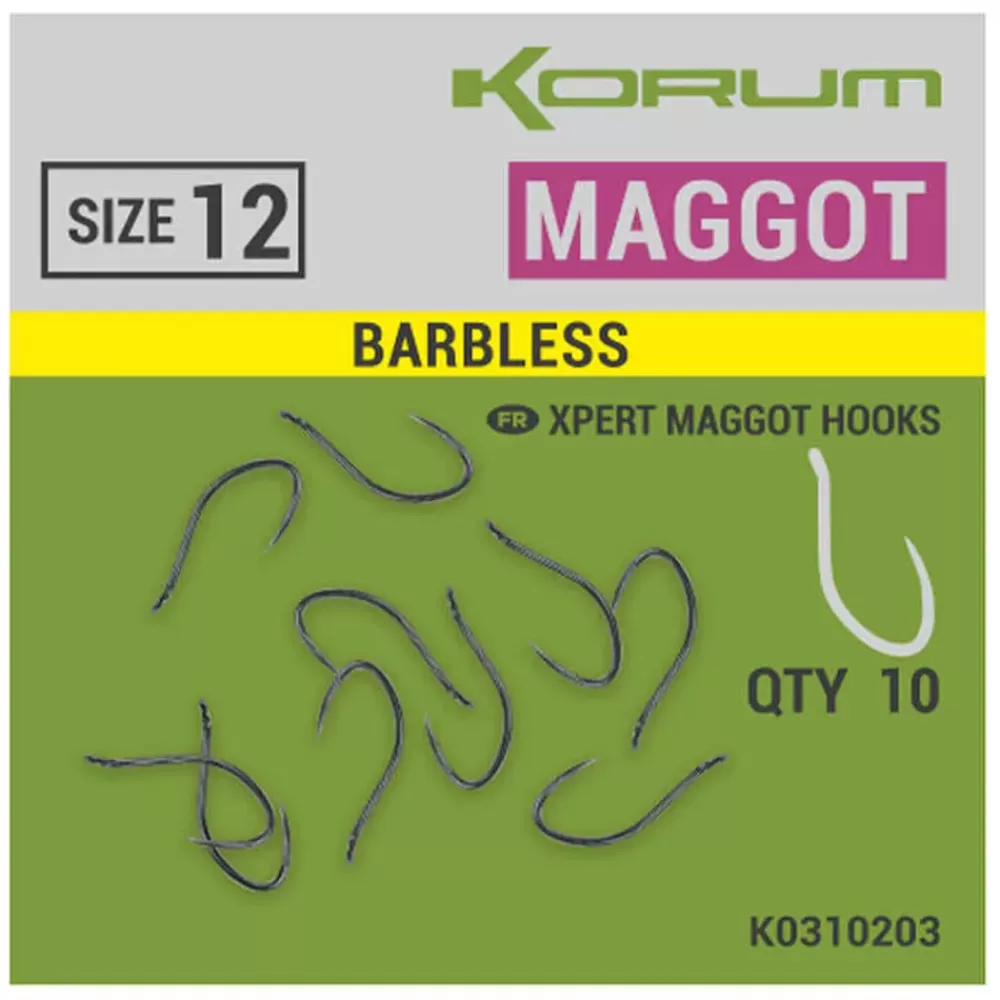 Korum Xpert Maggot Hooks