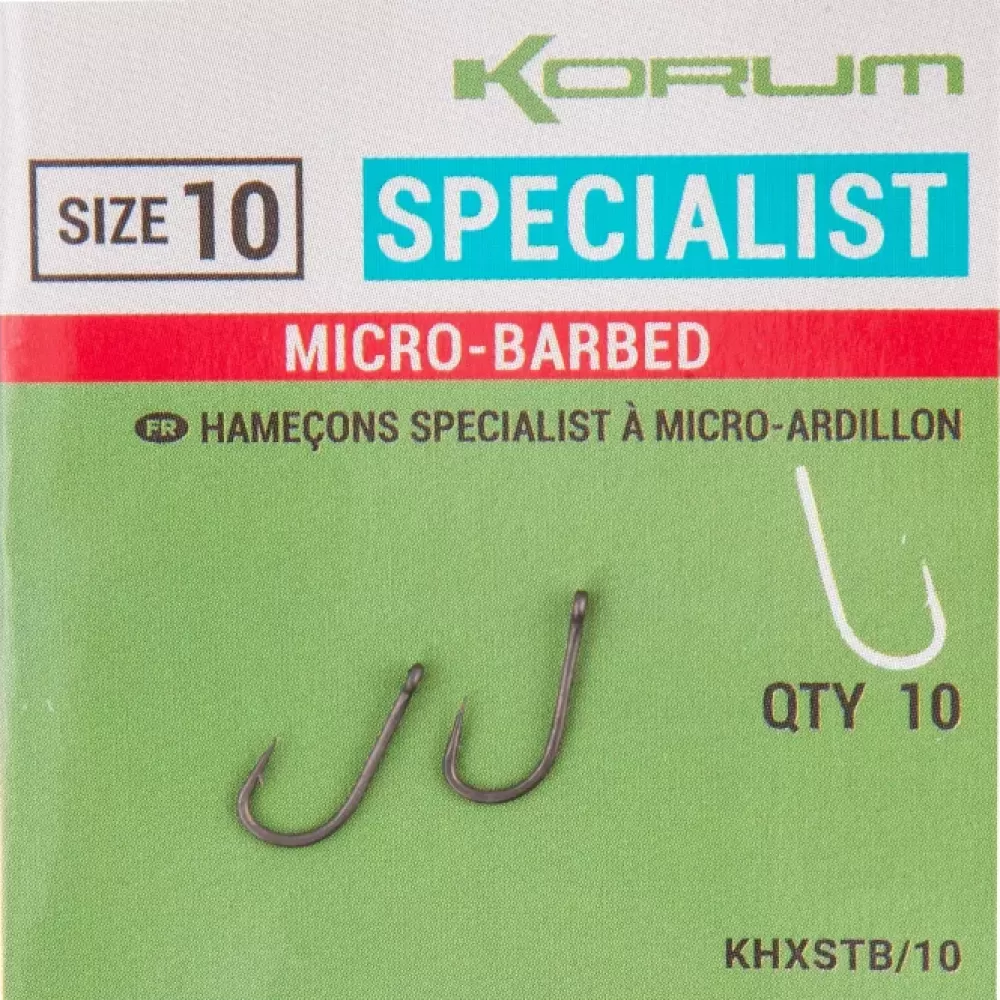 Korum Xpert Specialist Fishing Hooks