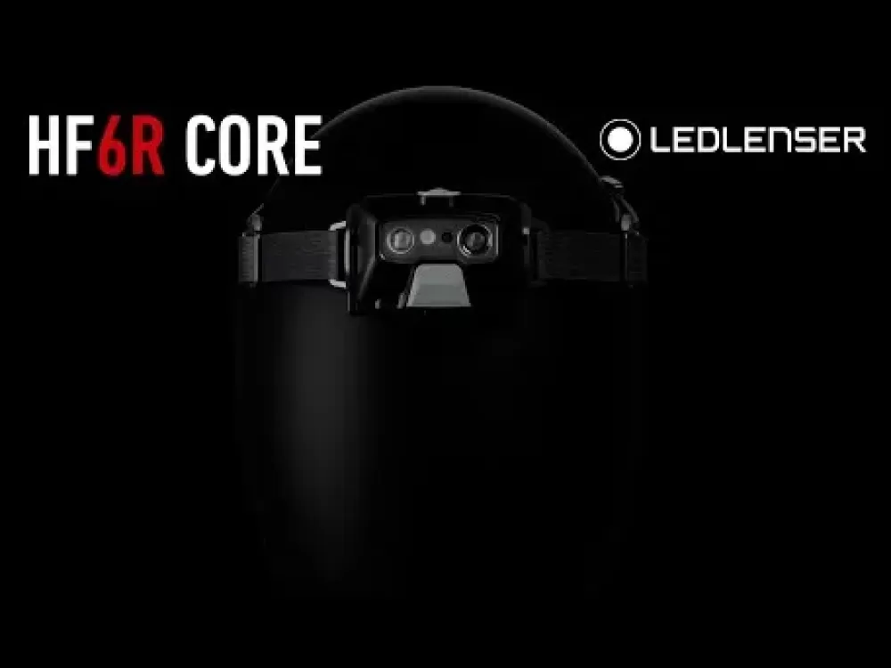 LED Lenser HF6R Core Rechargeable Digital Focus Headtorch