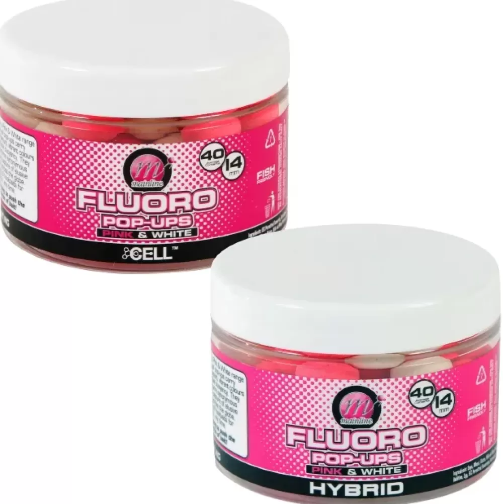 Mainline Fluoro Pop Ups Pink & White