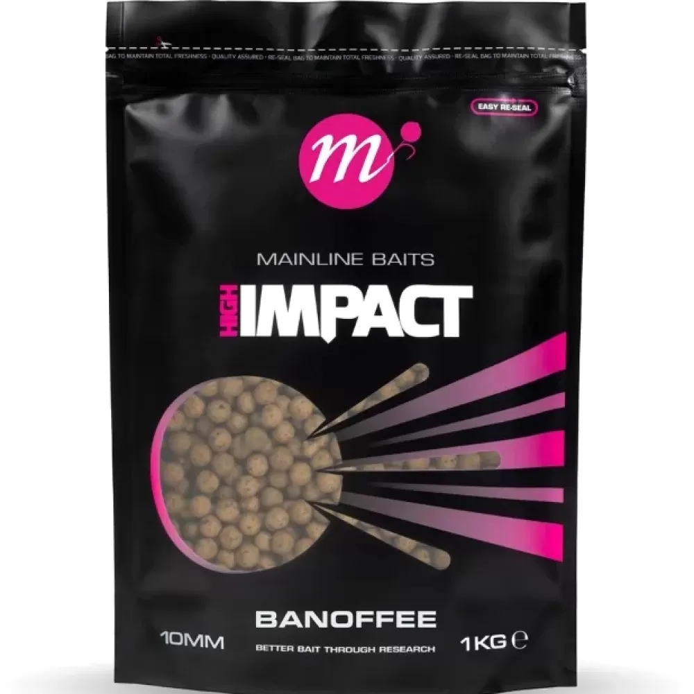 Mainline Hi Impact Shelf Life Boilies Banoffee- Bait & Additives