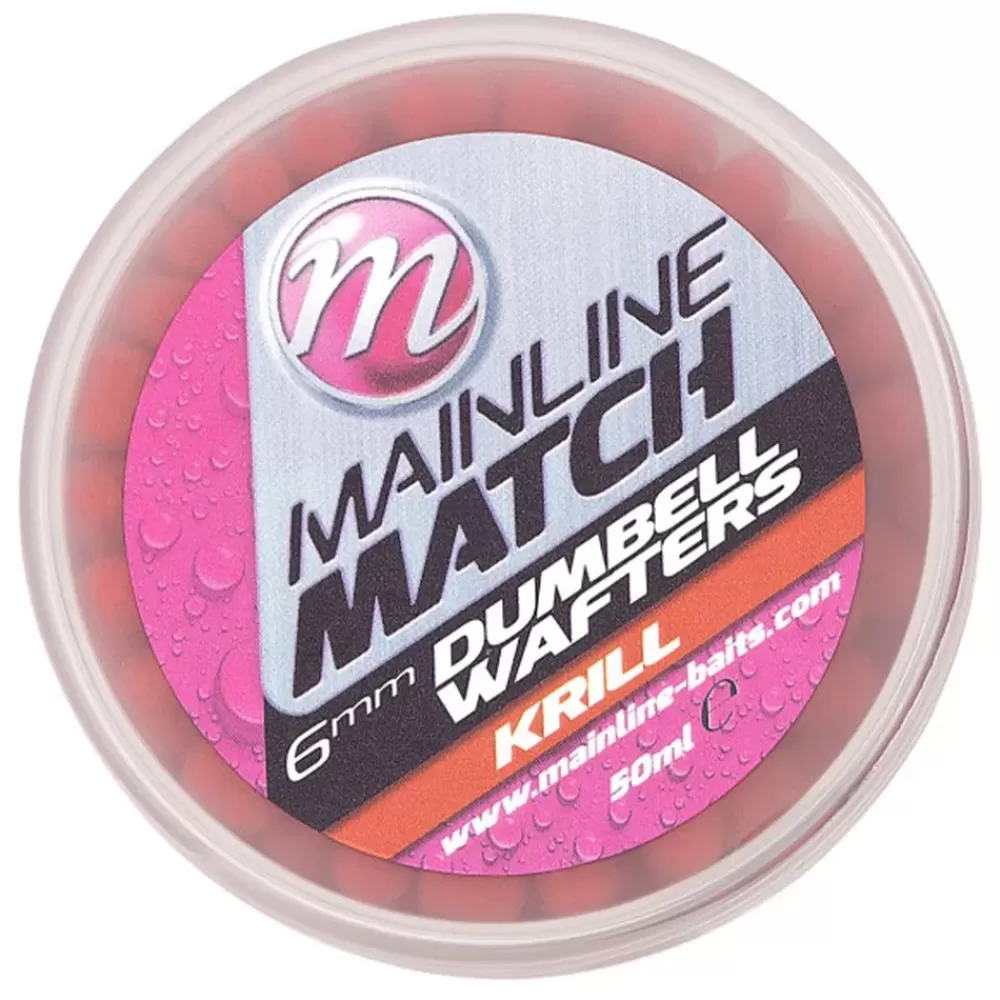 Mainline Match Dumbell Wafters Red Krill