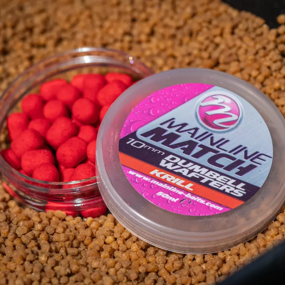 Mainline Match Dumbell Wafters Red Krill