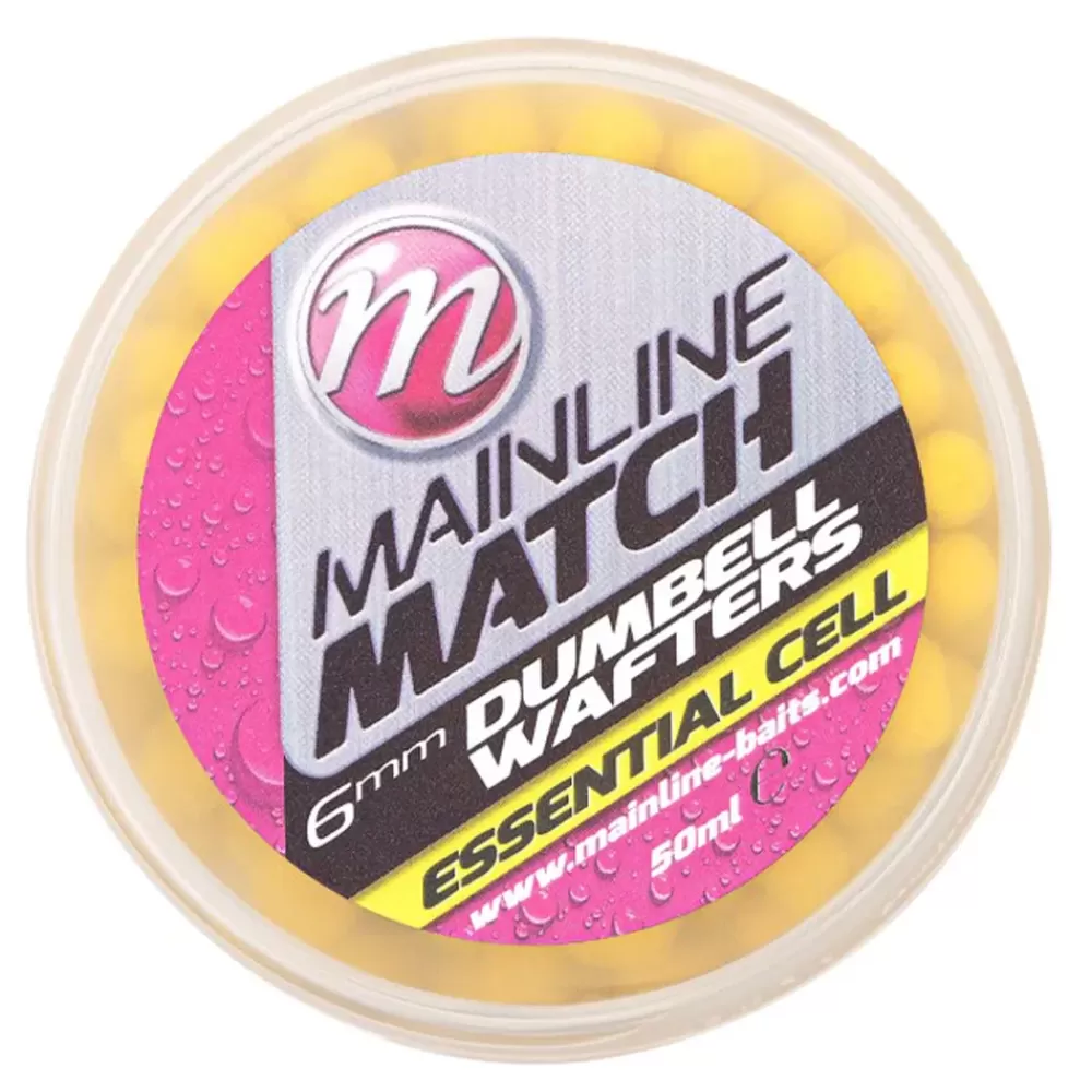 Mainline Match Dumbell Wafters Yellow Essential Cell