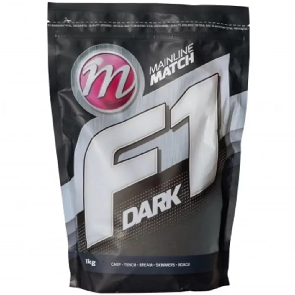 Mainline Match F1 Dark Fishing Groundbait Mix 1kg