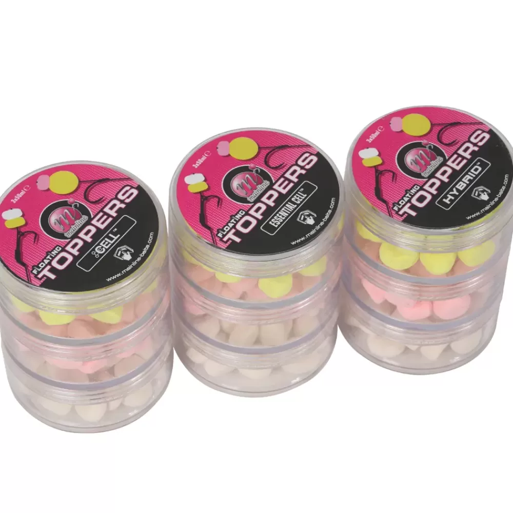 Mainline Toppers In Stacker Jar- Bait & Additives