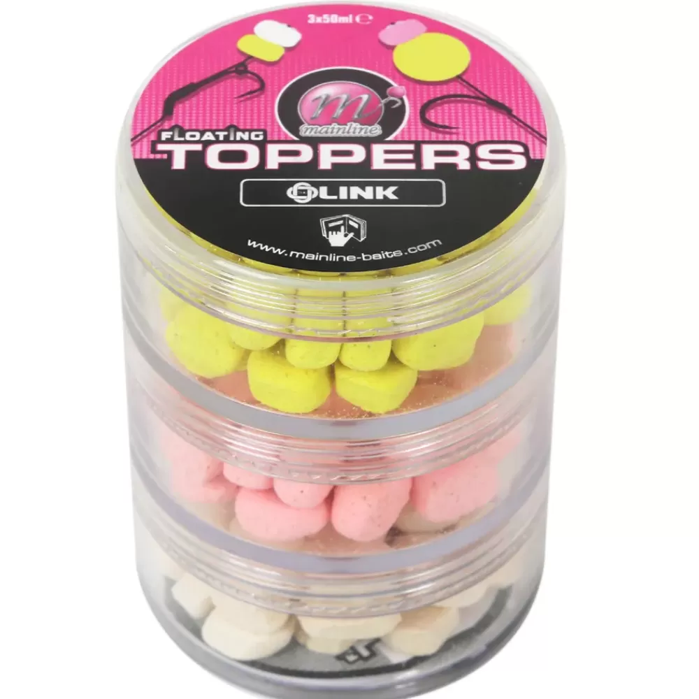 Mainline Toppers In Stacker Jar- Bait & Additives