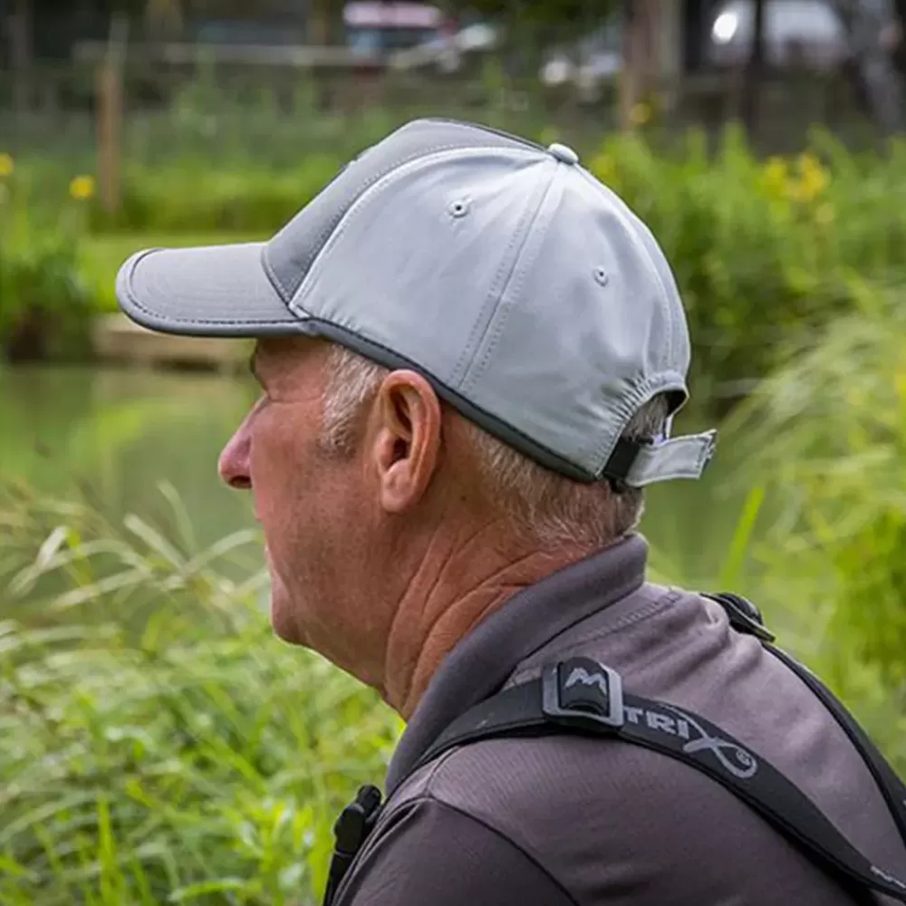 Matrix Surefit Grey Baseball Fishing Cap