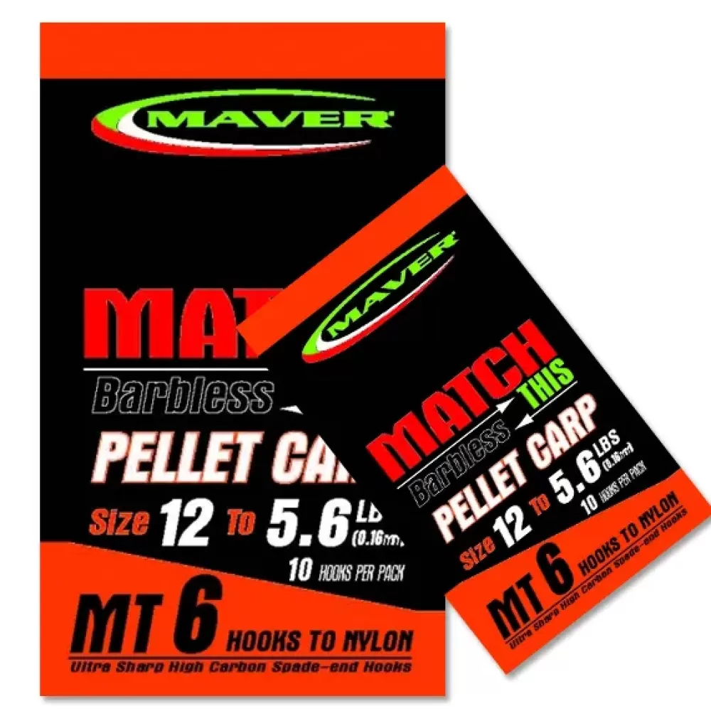 Maver Match This Hook To Nylon Pellet Carp