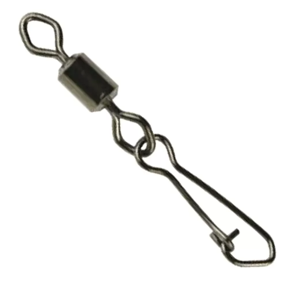 Mustad Rolling Swivel Diamond Eye And Snap Fishing Link