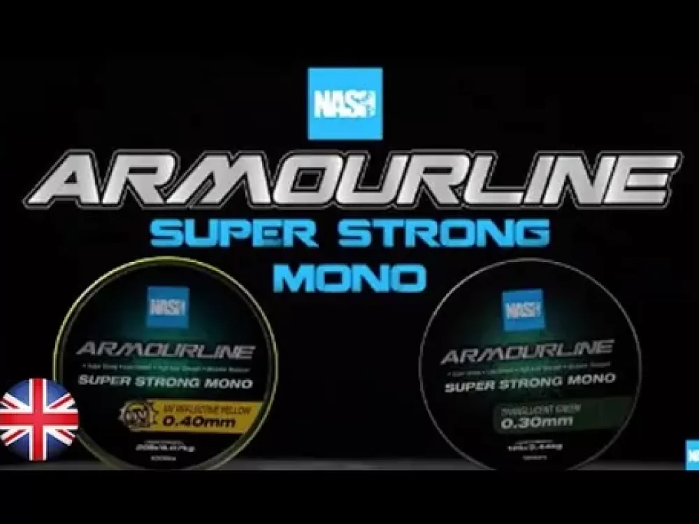 Nash Armourline Super Strong Green Mono 1000m- Line