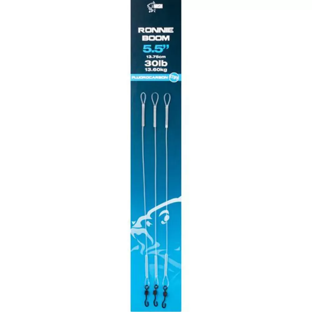 Nash Fluorocarbon Ronnie Rig Boom- Terminal Tackle