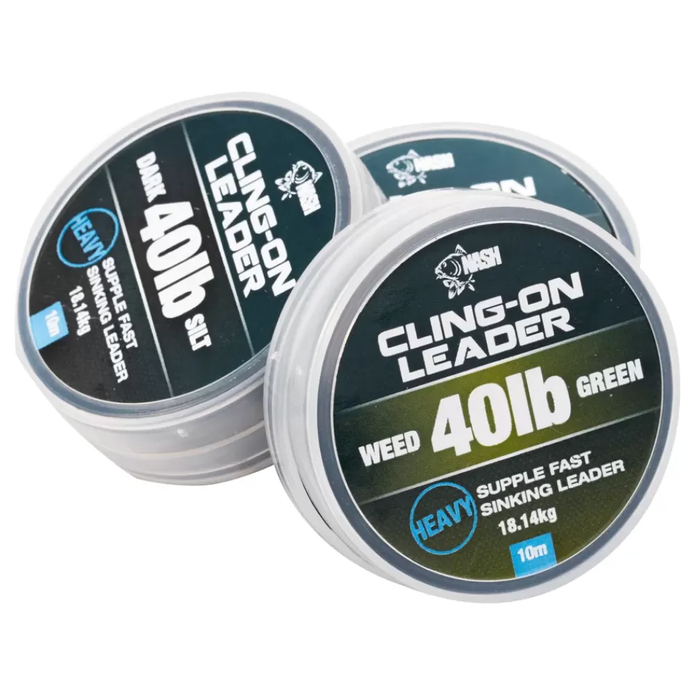 Nash 40lb Cling-On Leader- Terminal Tackle