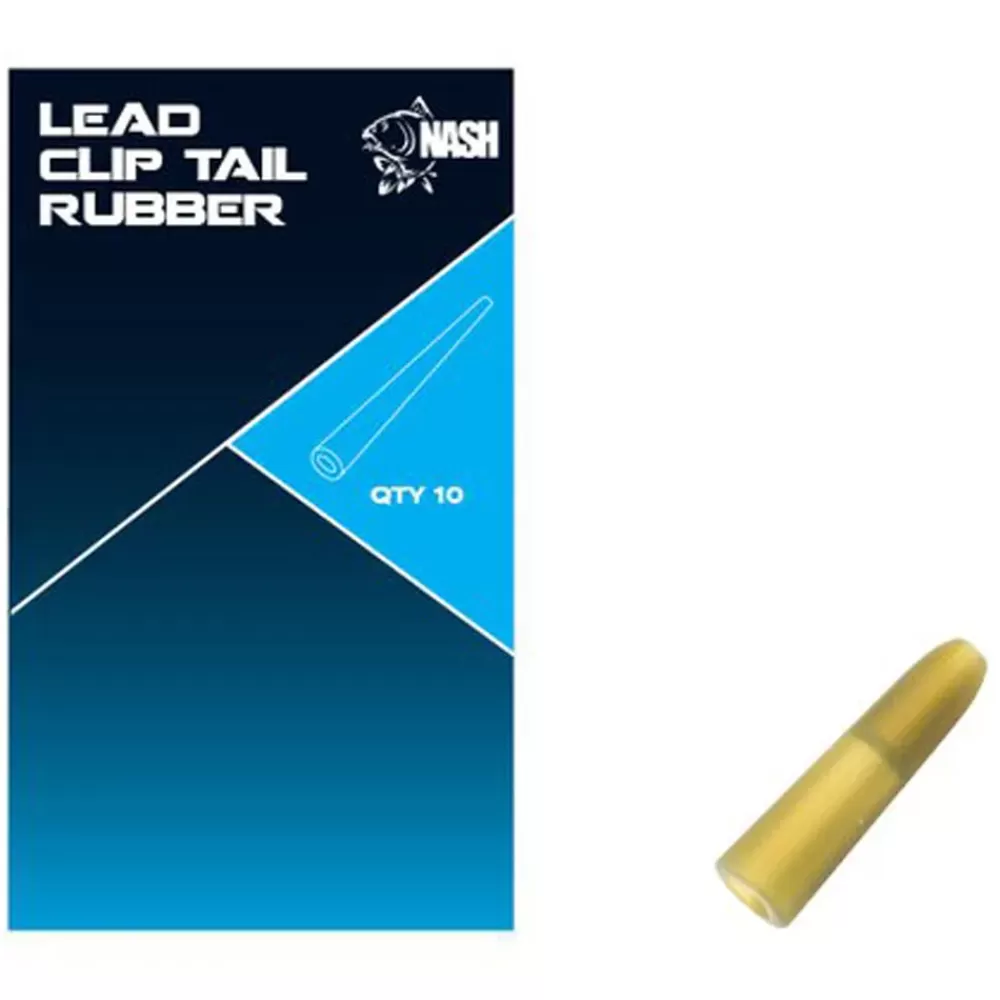 Nash Lead Clip Fishing Tail Rubber- Terminal Tackle