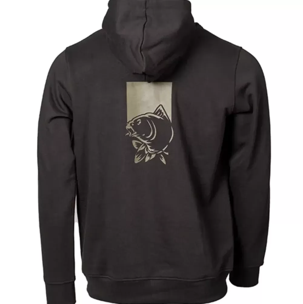 Nash Make It Happen Fish Logo Black Hoodie- Clothing