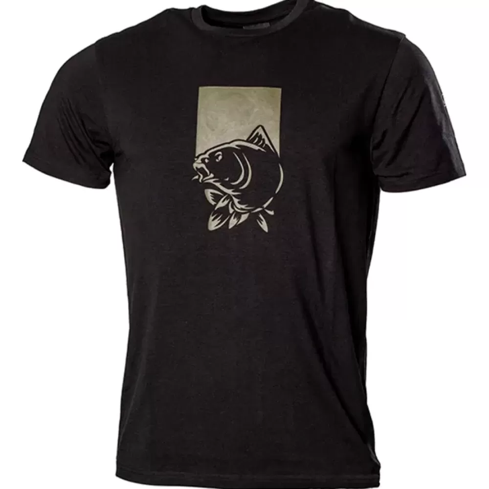 Nash Make It Happen Fish Logo Black T-Shirt- Clothing