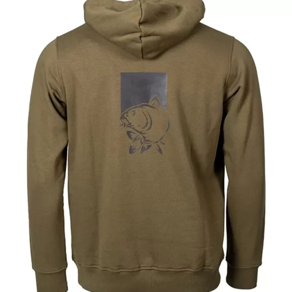 Nash Make It Happen Fish Logo Green Hoodie- Clothing