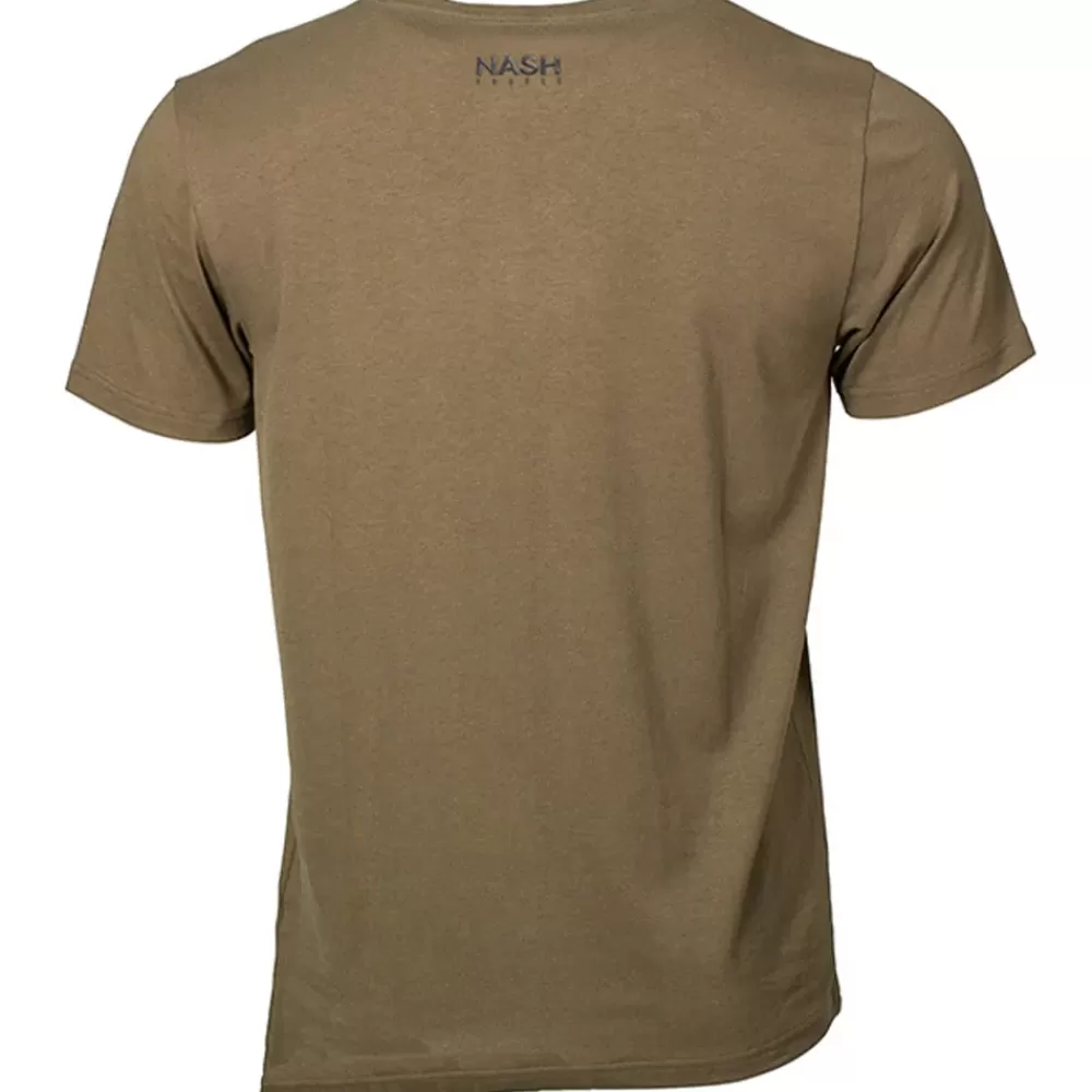 Nash Make It Happen Fish Logo Green T-Shirt- Clothing