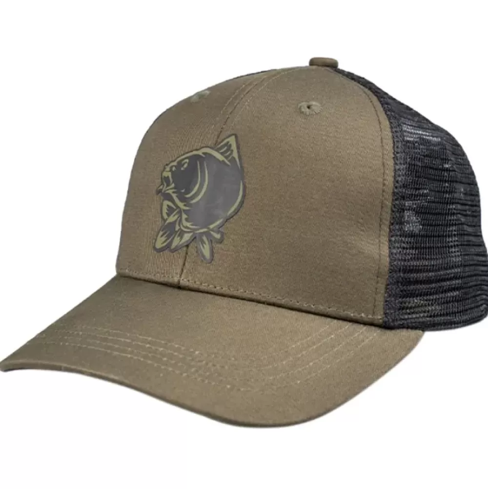 Nash Make It Happen Fish Logo Trucker Cap- Clothing