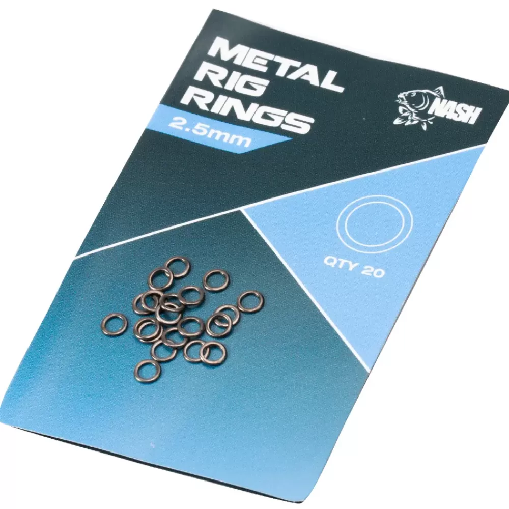 Nash Metal Fishing Rig Rings