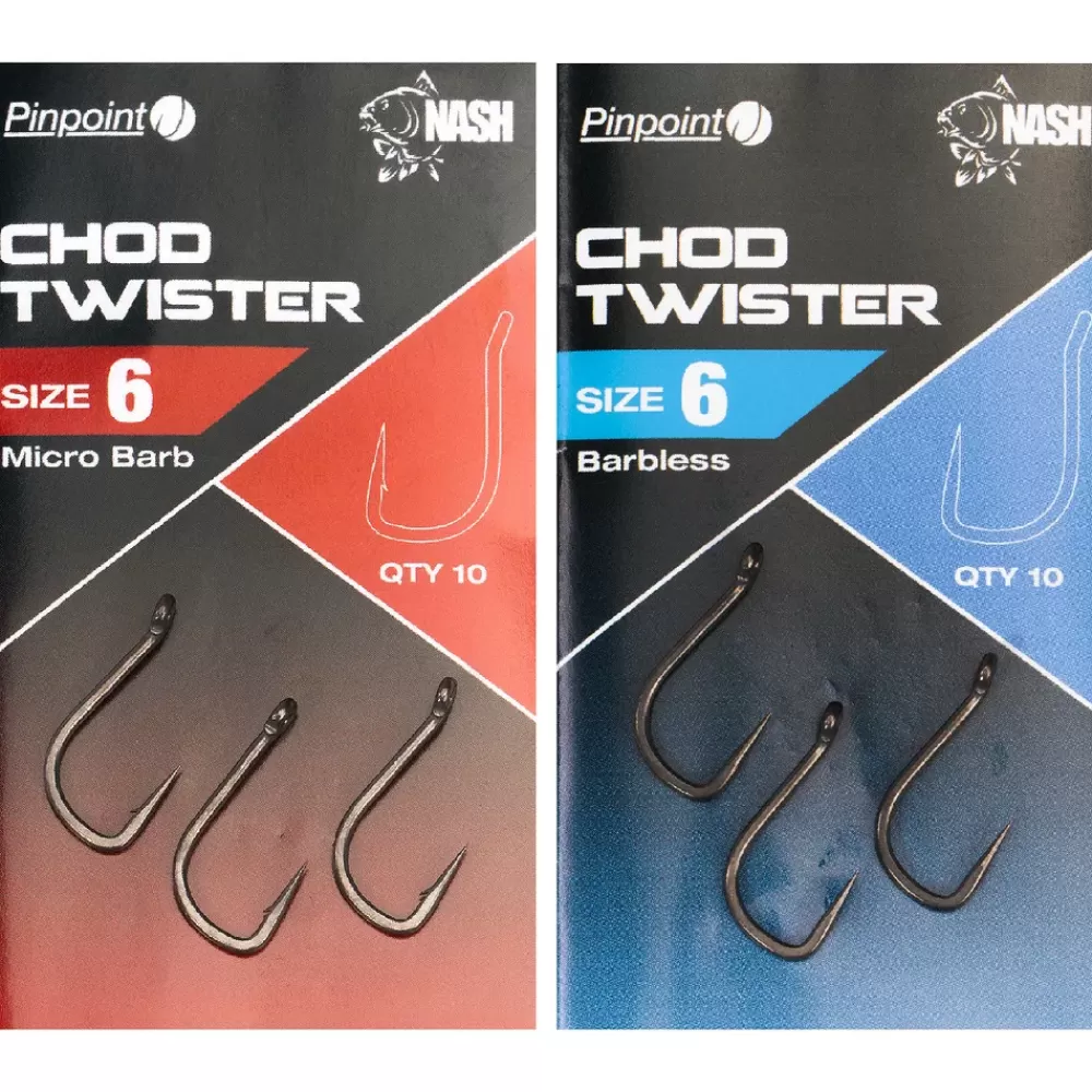 Nash Pinpoint Chod Twister Hooks