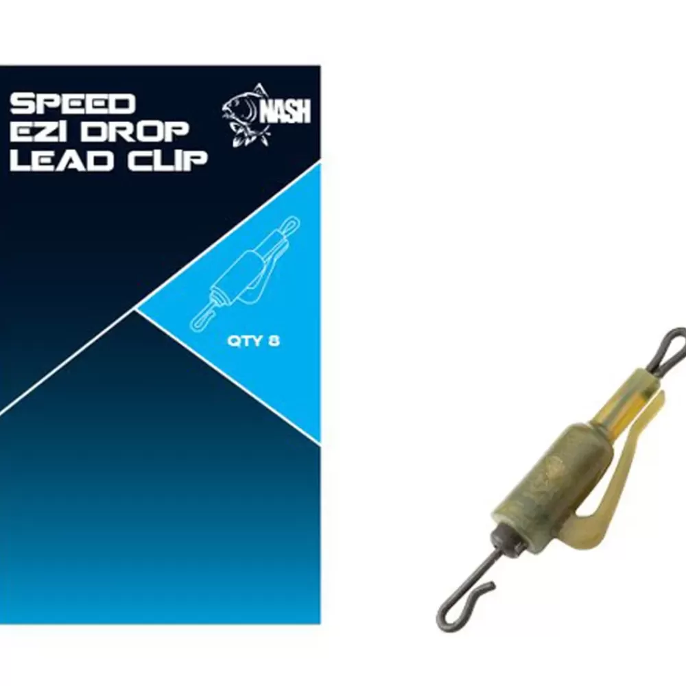 Nash Speed Ezi Drop Fishing Lead Clip- Terminal Tackle