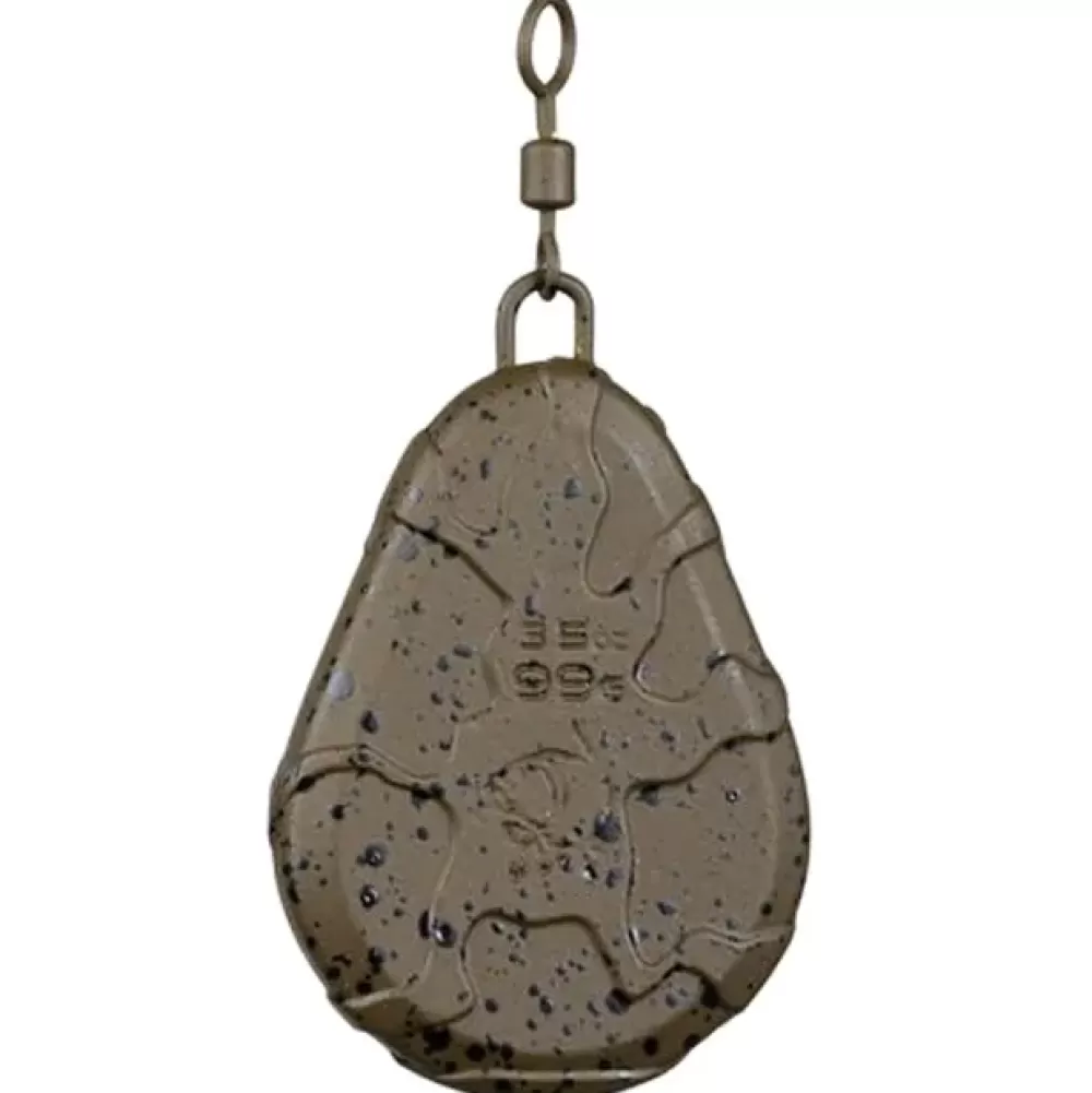 Nash Super Flat Pear Swivel Lead- Terminal Tackle