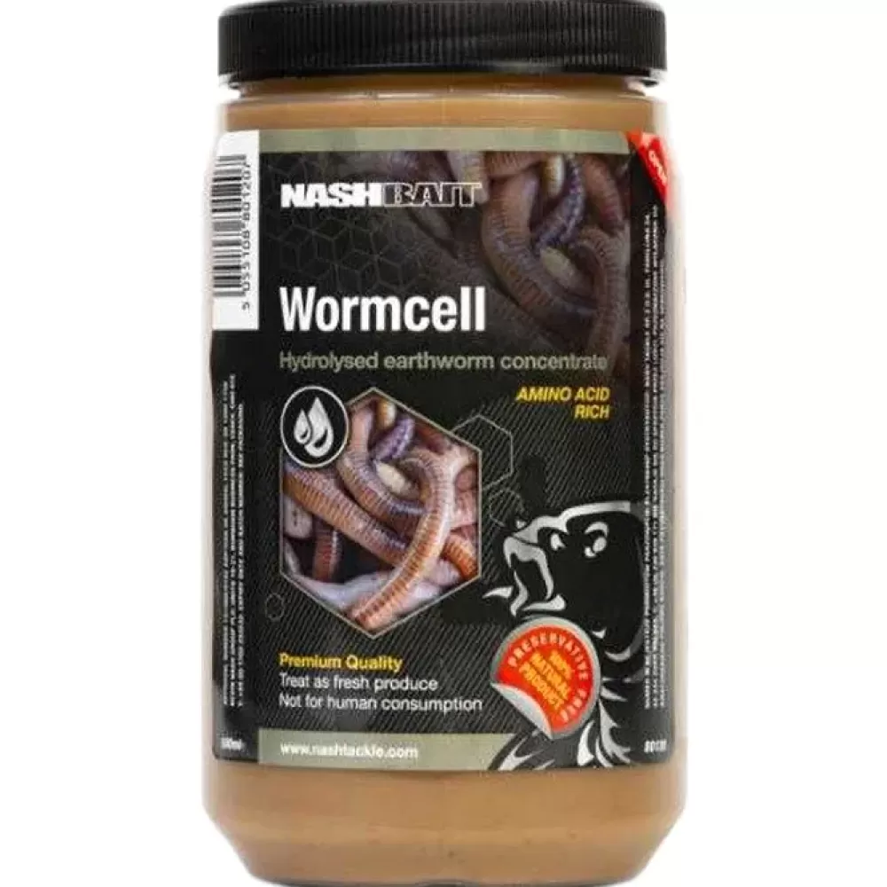 Nash Wormcell Particle Fishing Liquid 500ml- New Arrivals | Bait & Additives