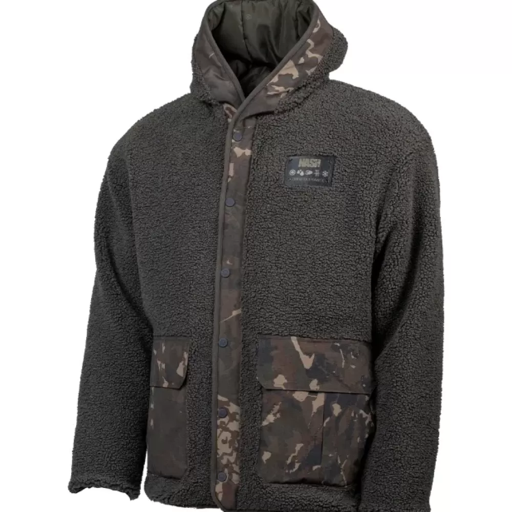 Nash ZT Sherpa Fleece Hoodie- Clothing