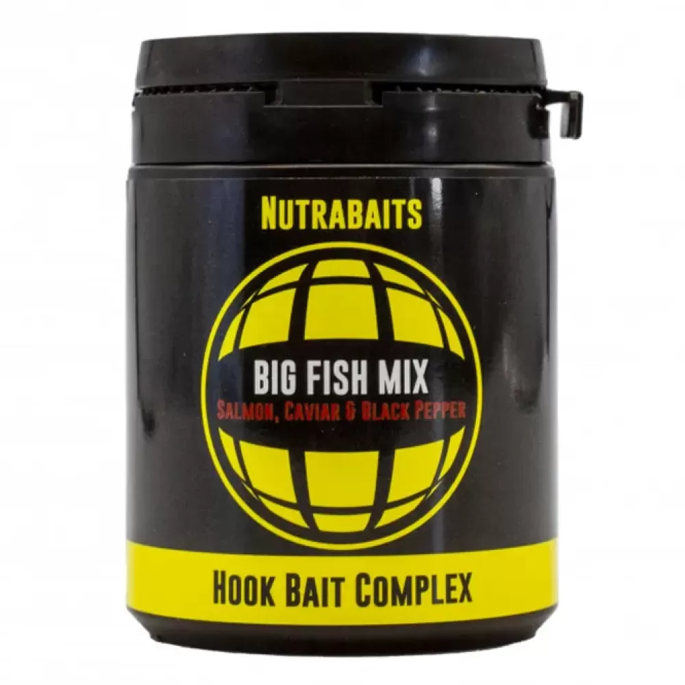 Nutrabaits Big Fish Mix Salmon Caviar & Black Pepper Fishing Hookbait Complex- Bait & Additives