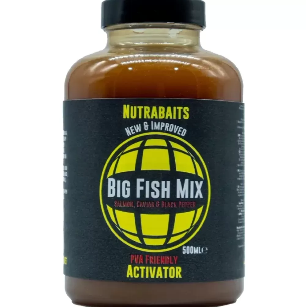 Nutrabaits Salmon Caviar & Black Pepper Big Fish Mix Activator- Bait & Additives