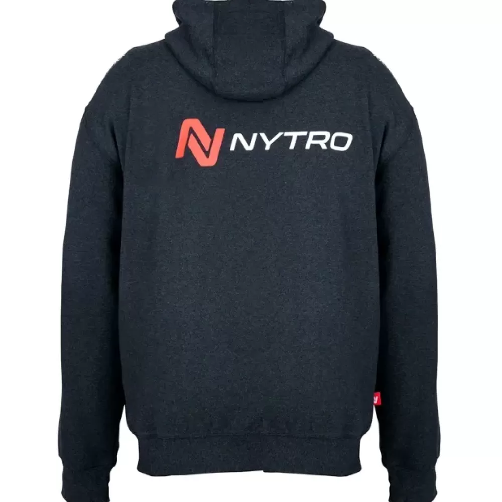 Nytro Dark Marl Grey Hoodie