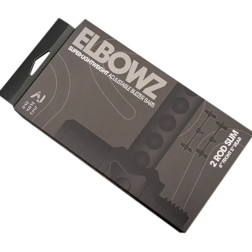 One More Cast OMC Elbowz Black Buzzer Bar- Rod Support