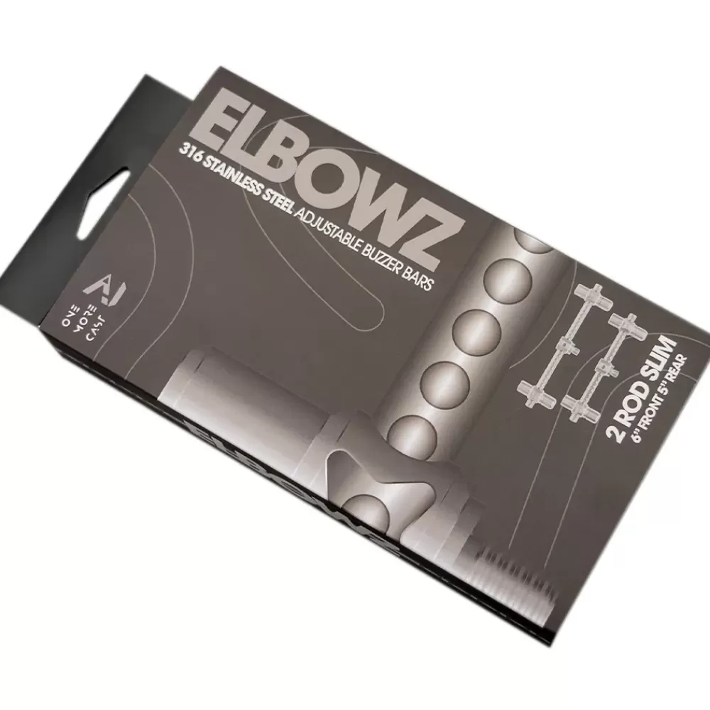 One More Cast OMC Elbowz Stainless Buzzer Bar- Rod Support