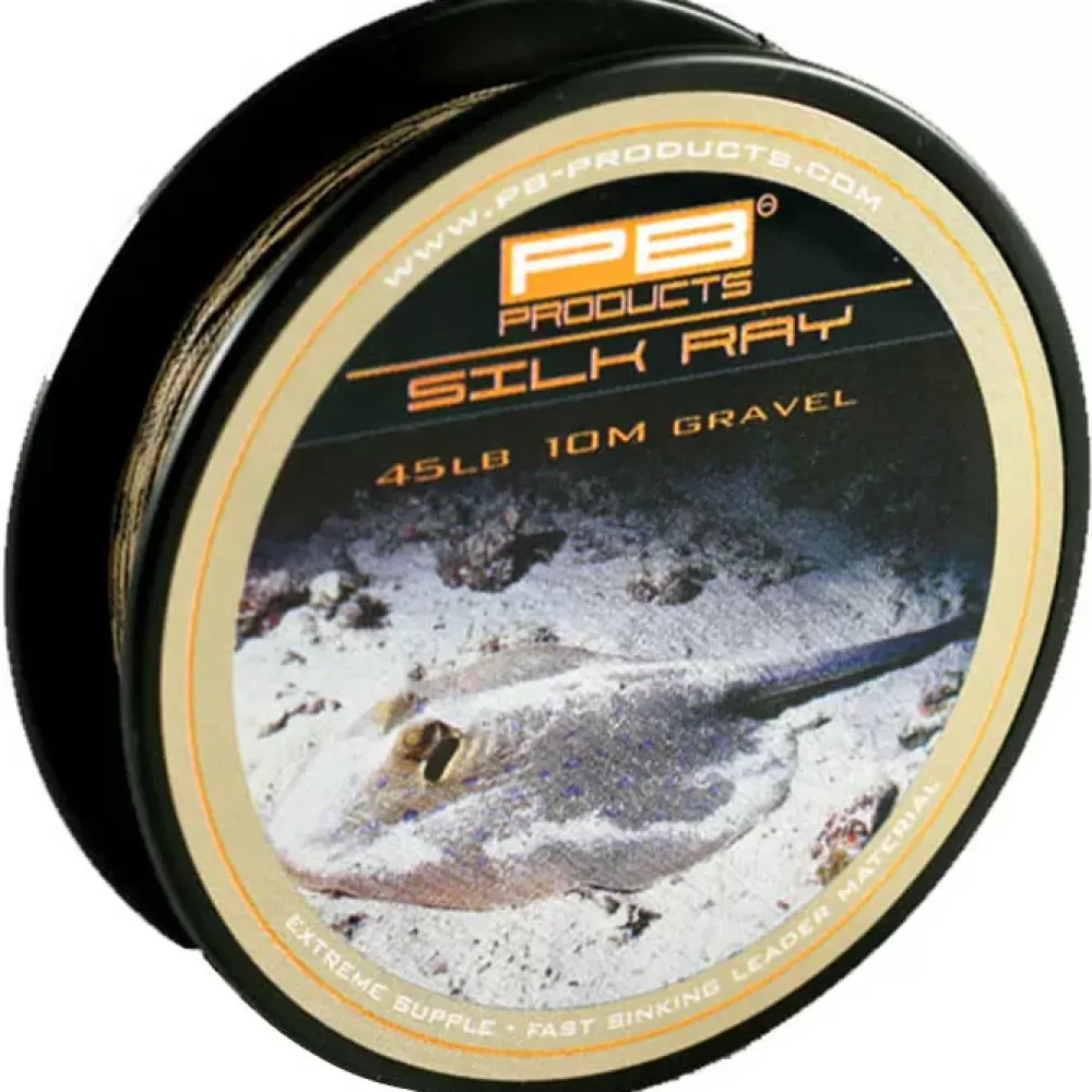 PB Products Silk Ray Lead Free Fishing Leader 10m- Terminal Tackle