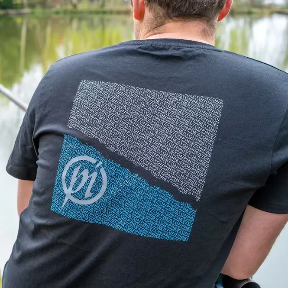 Preston Innovations Black Fishing T-Shirt