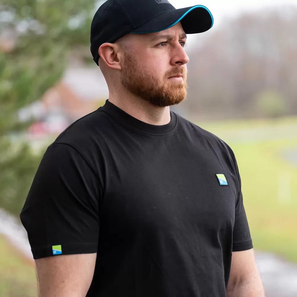 Preston Lightweight Black T-Shirt