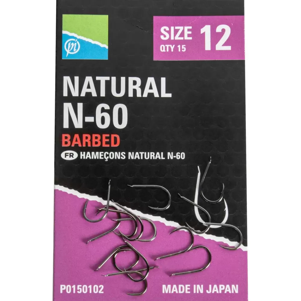 Preston Natural N-60 Hooks