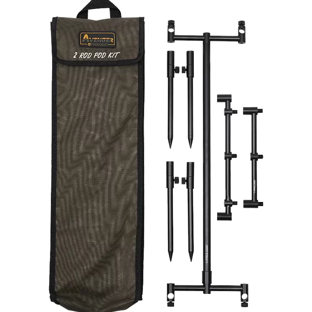 Prologic Avenger 2 Rod Pod Kit & Carry Case- Rod Pods