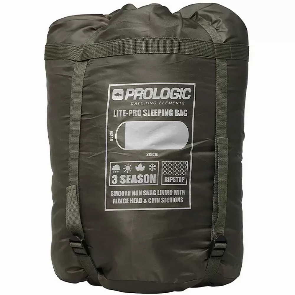 Prologic Element Lite-Pro 3 Season Fishing Sleeping Bag- Sleeping Bags & Pillows