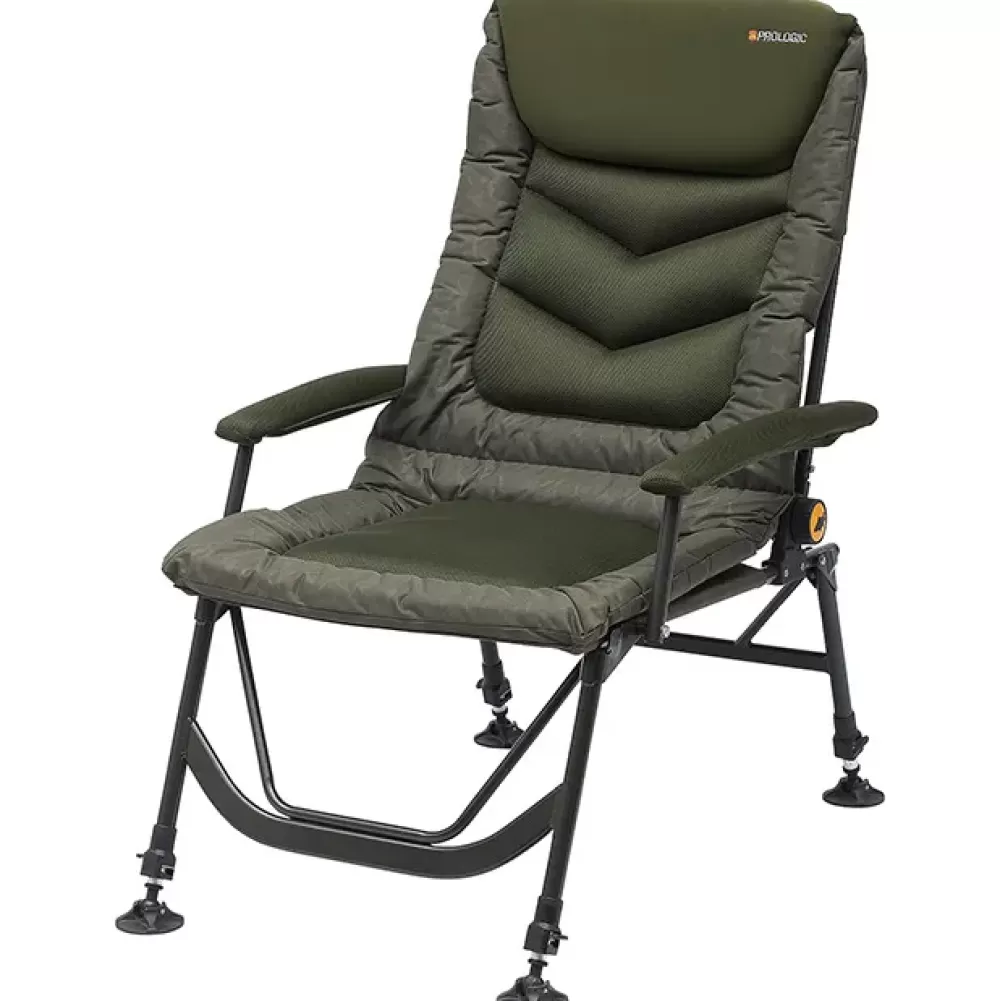 Prologic Inspire Daddy Long Reclining Fishing Chair With Armrests- Chairs